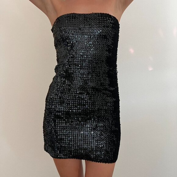 I.AM.GIA Women's Black Dress - Picture 1 of 3